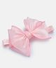Bhoomi Collection Bow Applique Detailed Headband - Light Pink