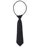 Bhoomi Collection Solid Neck Tie - Black