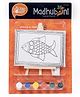 The Talking Canvas Madhubani Fish Canvas Wall Art DIY Kit