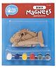 The Talking Canvas Beach Magnets DIY Kit for Kids (4+) Paint & Craft Set