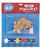 The Talking Canvas Garden Magnets DIY Kit for Kids (4+) Paint & Craft Set
