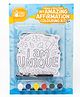 The Talking Canvas Unique & Grow Pack Affirmation Colouring Kit
