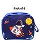 Asera 6 Pcs Space Sling Bags Birthday Return Gifts Blue