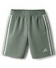 ADIDAS KIDS Knit Shorts With Logo Print - Olive Green