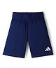 ADIDAS KIDS Knit Shorts With Logo Print - Navy Blue