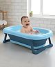 StarAndDaisy Baby Bath Tub For 0 to 3 Years Suitable for Boys & Girls With Foldable Legs Easy To Store Strong Safe Comfortable Baby Bathing Tub - Sky Blue