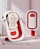 StarAndDaisy Bath Tub for Baby 0-3 Years / Foldable bath tub for kids  with Cushion, Space Saving Design, Newborn Baby Folding Bathing Tub Girls & Boys, Easy To Store -Red