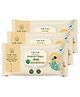 Pure Aura Baby Wipes with 99.9% Pure Water | Ultra Soft & Thick | Natural Plant-Based | Infused with Aqua & Aloe Vera | Gentle & Safe for Newborns (Pack of 3)