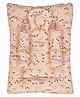 GRASPING FINGERS Premium Pricky Pal Themed Cotton Baby Bedding Set With Head Support Pillow & 2 Side Bolsters  - Cream