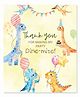 Return Gift Tags for Birthday - Dinomite