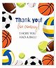 Return Gift Tags for Birthday - Sports