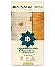 Nintara Baby Muslin Bath Set Hooded Towel (30