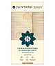 Nintara Baby Muslin Bath Set Hooded Towel (30