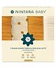 Nintara Baby Muslin Bath Set 2 Hooded Towels (30