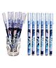FunBlast Space Theme Blue Ink Gel Pen Set for Kids Pack of 6 Pen (Multicolor)