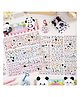FunBlast Cute Panda Theme 3D Self-Adhesive Puffy Stickers for Kids  Pack of 2 Sheets/550+ Stickers (Multicolor)