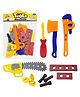 FunBlast Engineer Tool Kit Toy For Kids  Pack of 12 Pieces - Multicolor