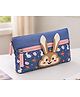Bunny Theme-Blue|Pencil Pouch| 2 Compartment | Perfect for School & Gifting - Navy Blue