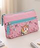 Unicorn -Pink|Pencil Pouch| 2 Compartment | Perfect for School & Gifting - Pink
