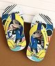 Cute Walk by Babyhug Disney Flip Flops With Mickey Mouse Print - Blue & Yellow