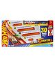 Hot Wheels Track Creator Deluxe Pack With 2 Toy Cars & 25 Feet of Different Speed Snap Tracks - Multicolor