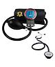 BPL Medical Technologies Manual Large Dial Aneroid Sphygmomanometer Blood Pressure Monitor with ST-01 DIA Cast Stethoscope