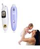 BPL Medical Technologies Accudigit IR-D2 Non Contact Infrared Thermometer - Fast & Accurate Forehead Thermometer for Adults & Kids - White