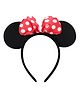 BookMyCostume Cartoon Headband Costume Accessory Set - Black & Red