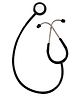 BookMyCostume Doctor Stethoscope Costume Accessory Set - Black & Silver
