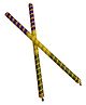 BookMyCostume Navratri Theme Dandiya Sticks Costume Accessory Set - Multi Colour