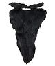 BookMyCostume Old Man White Beard & Moustache Costume Accessory - White