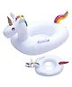 Yamama Unicorn Baby Pool Float for Kids Inflatable Unicorn Swim Ring with Handles  Easy Inflate & Deflate Water Float for Boys & Girls Age 3+