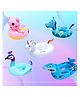 Yamama Kids Inflatable Baby Swim Ring Float, PVC Cartoon Animal Pool Float with Handles, Safe Swimming Tube for Boys & Girls, Beach & Pool Water Fun Age 3+ (Random Model will be Dipatched Any 3)