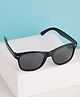 PASSION PETALS Solid UV Protected Wayferer Sunglasses - Black
