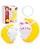 NEGOCIO Cartoon Night Light, Bed Hanging Toys Kids Sleep Companion Bedside Lamp Soft Light Stroller Pendant Hanging Bell Toys Pack of 1 - Color May Vary