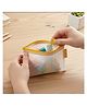 STOR Yellow Mini Zipper Pouch for Travel & Office | Multipurpose Storage Pouch, Utility Organizer | Everyday Essentials Case