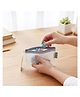 STOR Blue Mini Zipper Pouch for Travel & Office | Multipurpose Storage Pouch, Utility Organizer | Everyday Essentials Case
