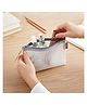 STOR Blue Accessory Zipper Pouch | Travel Pouch x Cosmetic & Accessory Organizer | Utility Storage Case for Daily Use