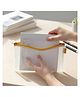 STOR Yellow Document Zipper Pouch for Travel & Office | Multipurpose Storage Pouch | Utility Organizer x Everyday Essentials Case