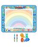 FunBlast Fruit Theme Aqua Magic Water Drawing Mat with Rainbow Colors Swatches for Kids  Pack of 1 (Random Color)