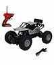 FUNVERSE Remote Control Rock Crawler, 5 Function High Speed 1:18 RC Car Toys for Boys 2 Wd Off Road Monster Truck Rock Climbing Car - Silver