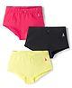 Pine Kids Cotton Lycra Knit Solid Hipster Pack Of 3