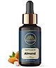 Wildflower Essentials Pure Almond Oil Prunus Dulcis Natural Therapeutic Grade Cold Pressed - 30 ml