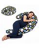 Baybee U-Shape Pregnancy Pillow for Women | Maternity Pillows for Pregnancy Sleeping with Removable & Washable Cover | Side & Long Pillow for Bed, Back Pain & Hip Support for Pregnant Women (DarkBlue)