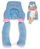 Synlark Newborn Soft Sleeping Pillow, Baby Head & Body Support Cushion, Comfortable & Safe for Infants