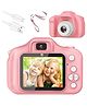 Muren Digital Camera for Kids Camera for Photos and Videos Mini Camera for Photography USB Rechargeable with 2 Inch Screen HD Capture Gift for Kids - Multicolor-(Color May Vary)