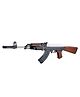 Sanjary Toy Assault Rifle with Light and Sound Effects, Realistic Military Style Plastic Gun for Kids Roleplay Action Fun color design may vary