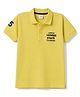 Kids Magic Cotton Knit T-Shirt Half Sleeves Polo Neck Mustard 10-12 Years