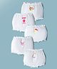 Doodle Poodle 100% Cotton Knit Printed Bloomers Pack of 5 - White