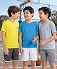 Pine Active Knit Half Sleeves T-Shirts Pack of 3 - Multicolor